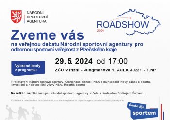 Pozvánka na veřejnou debatu s předsedou NSA panem Šebkem - Plzeň - 29.5.2024 17:00