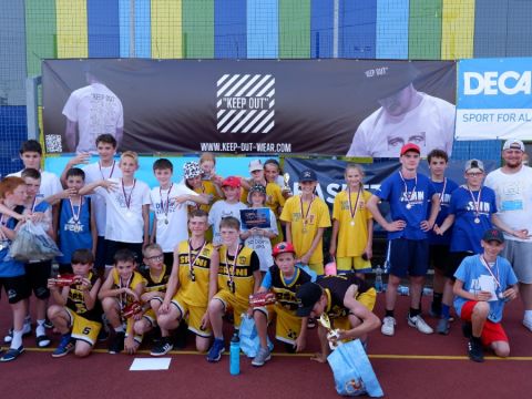 Streetball challenge Plzeň 2022 for kids